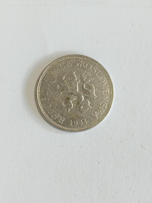 1931 5 korún Československo