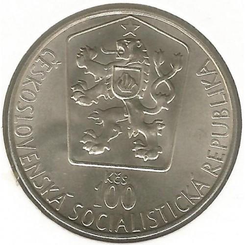 1985 100 Kčs - Ms v ľadovom hokeji