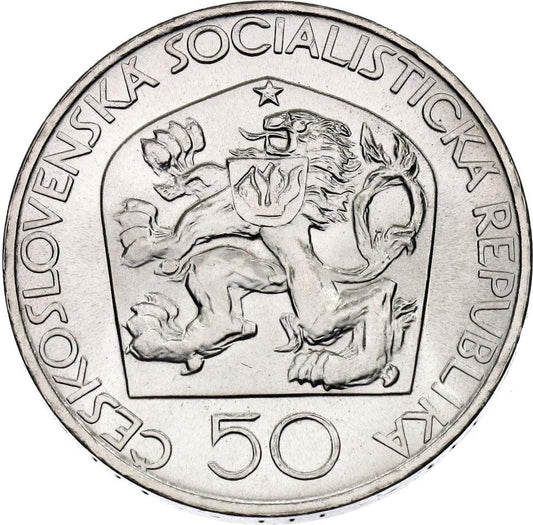 1973 50 Kčs -Josef Jungmann - 200. výročie narodenia