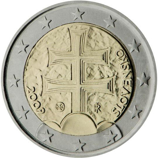 2016 2 eurá Slovensko UNC