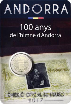 2017 Andorra 2 euroHymna