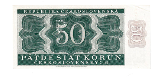 1950 50 kčs séria B Stav xf perforácia S