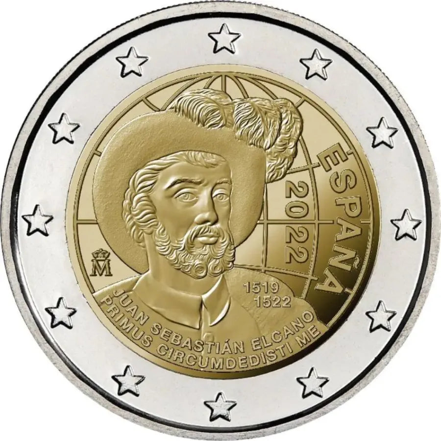 2022 Španielsko 2 eurá
