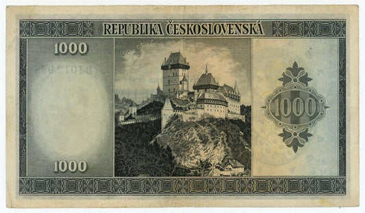 1945 1000 kčs séria BJ