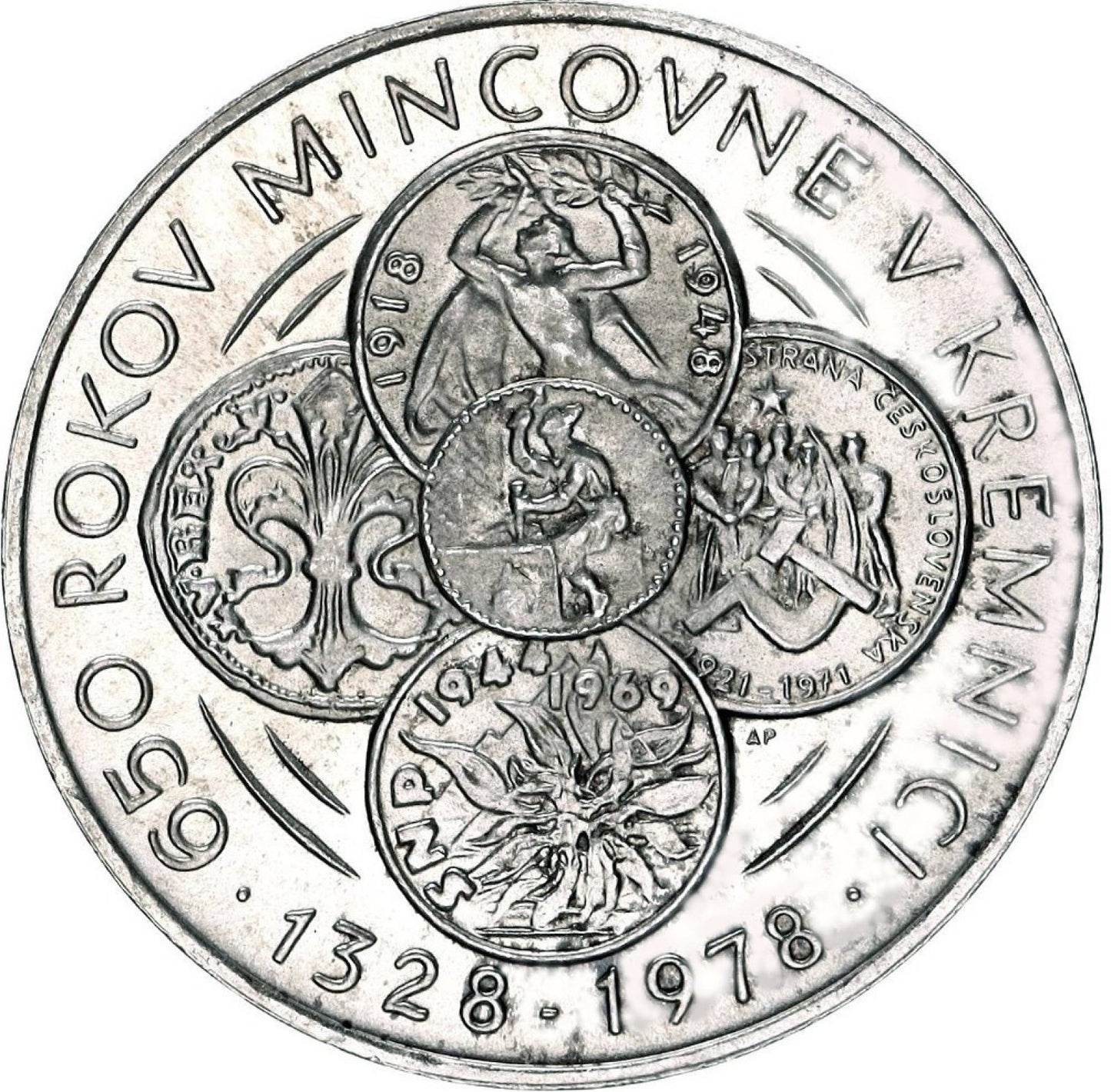 1978 / 50 kčs 650. výročie Mincovne v Kremnici