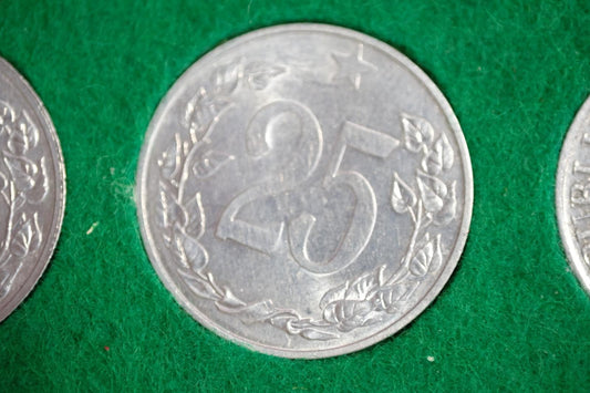 25 Haliernik 1954 UNC VZáCNY!