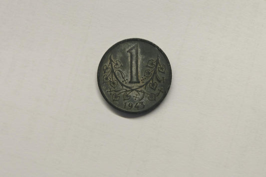 1943 1 Koruna Protektorát Čechy a Morava