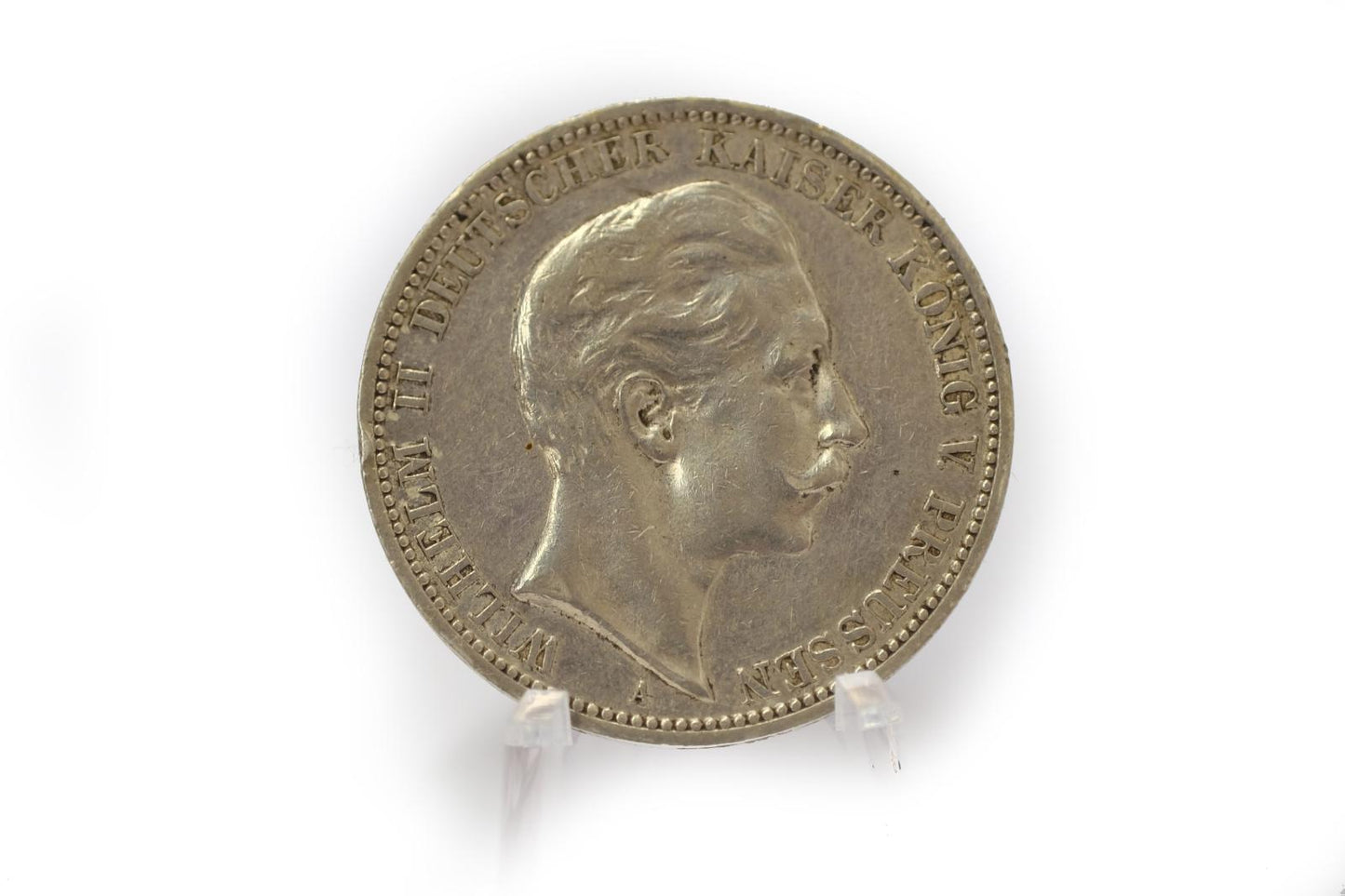 1910 Prusko 3 Marka A Wilhelm II