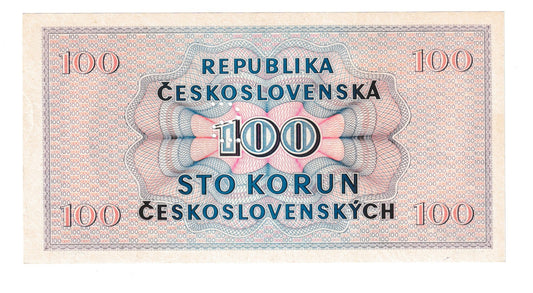1945 100 kčs séria C32 perforácia S Aunc