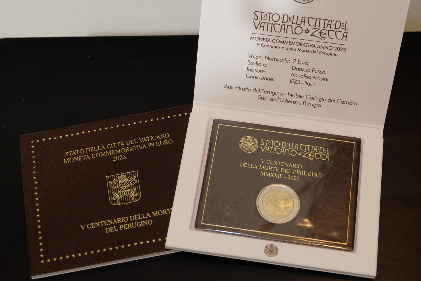 2023 Vatikán 2 euro Perugino