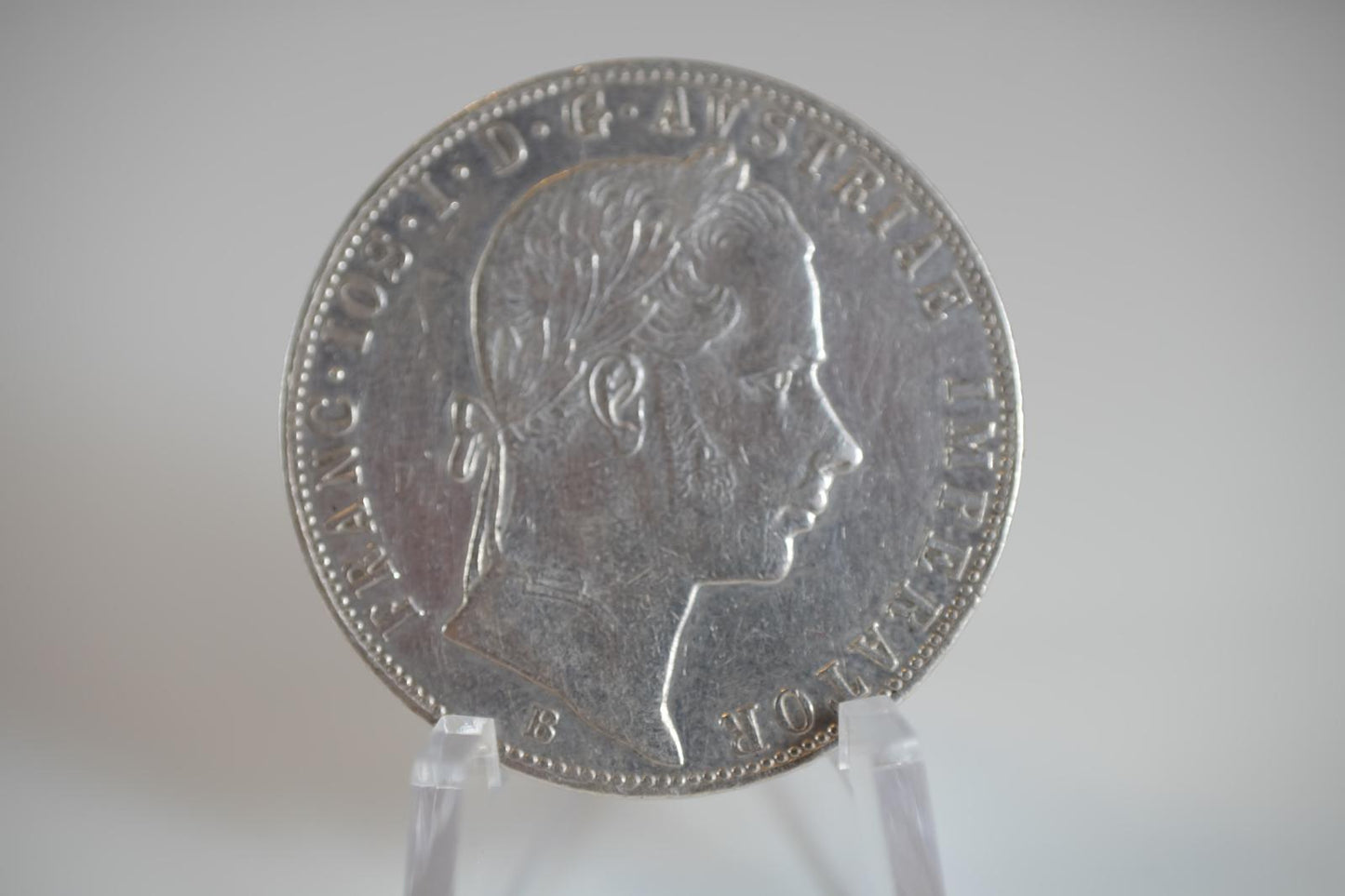 1860 Krásny 1 florin B Franc Jozef Vzácnejší