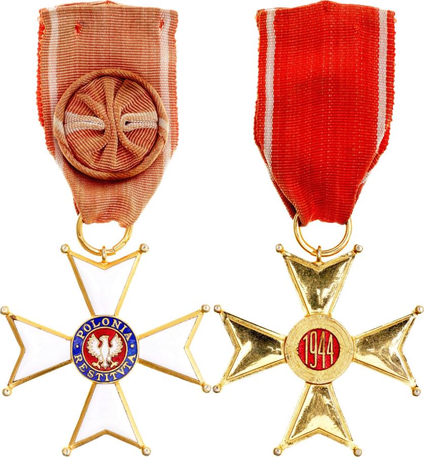 1944 Kríž dôstojníka Rádu Polonia Restituta Poľsko