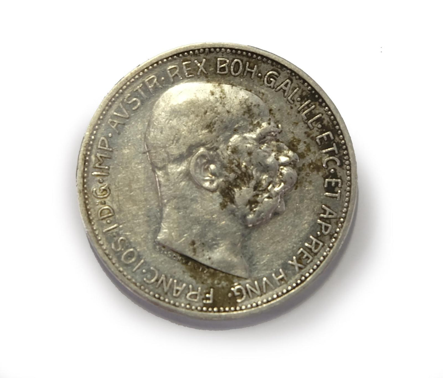 1912 2 Koruna Bz Franz Jozef Rakúsko Uhorsko
