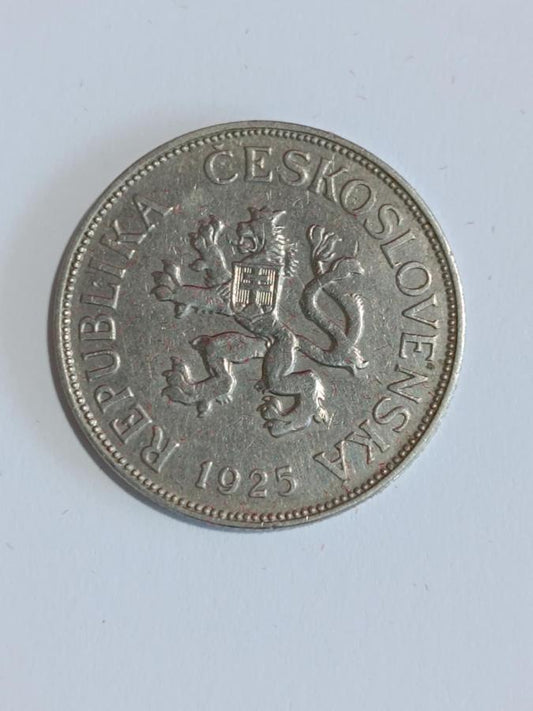 1925 5 kč Československo