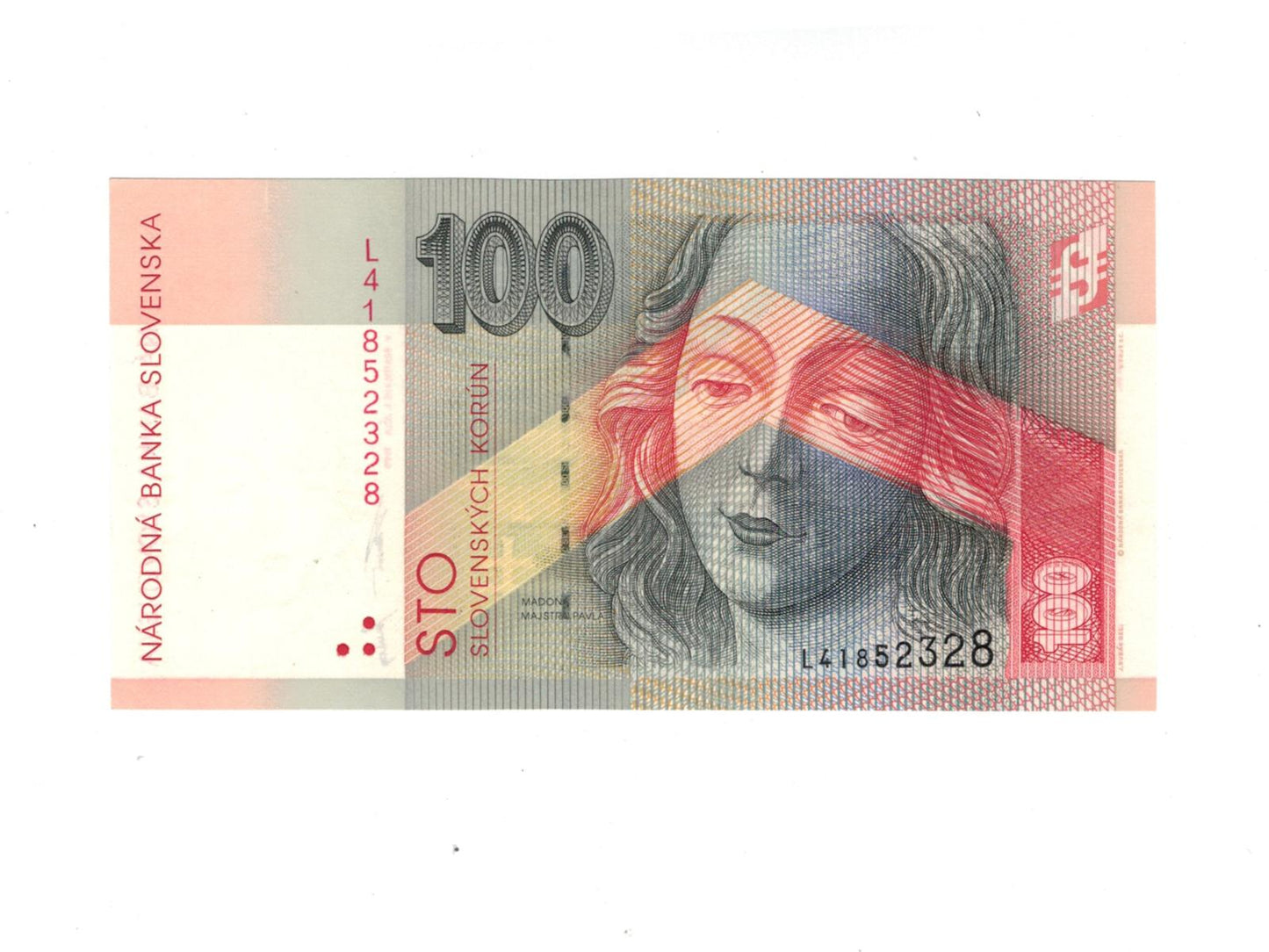 1999 100 korún slovenských Séria L UNC