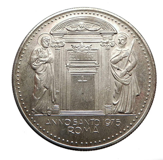 Postriebrená medaila Pápež Pavol VI. 1975