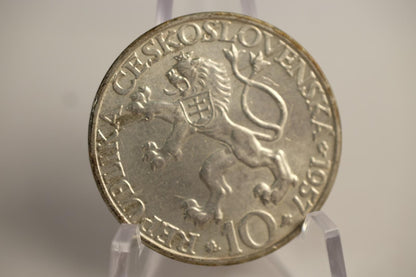 1957 10 Kčs - Inžinierske školy v Prahe - 250. výročie založenia