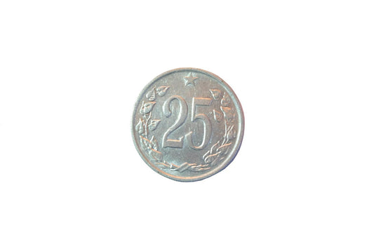 25 Halier 1964 Vzácny pekný stav