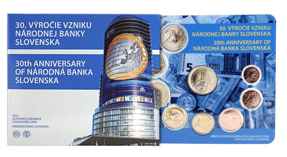 Súbor mincí SR 2023 - 30.výročie vzniku Národnej banky Slovenska