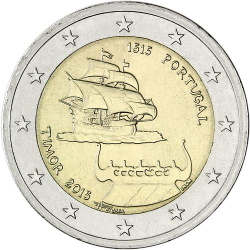 2015 2 Euro Portugalsko - 500 rokov objavenia Timoru