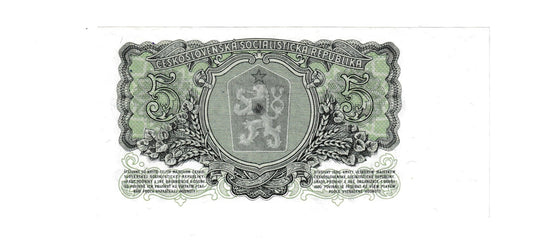 1961 5 Kčš séria BD stav N