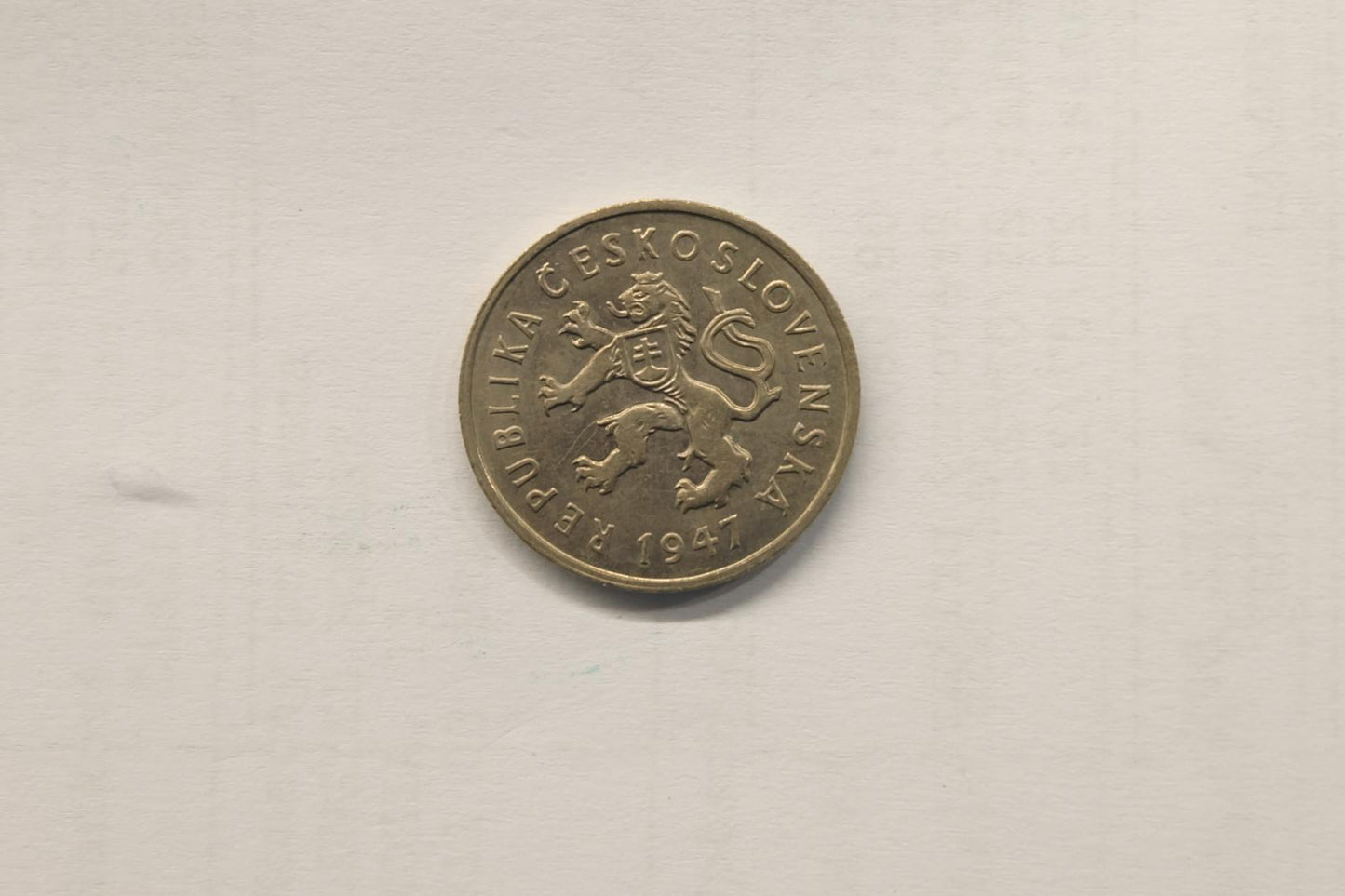 2 koruna Jánošík 1947 a 1948 vyberte si ročník