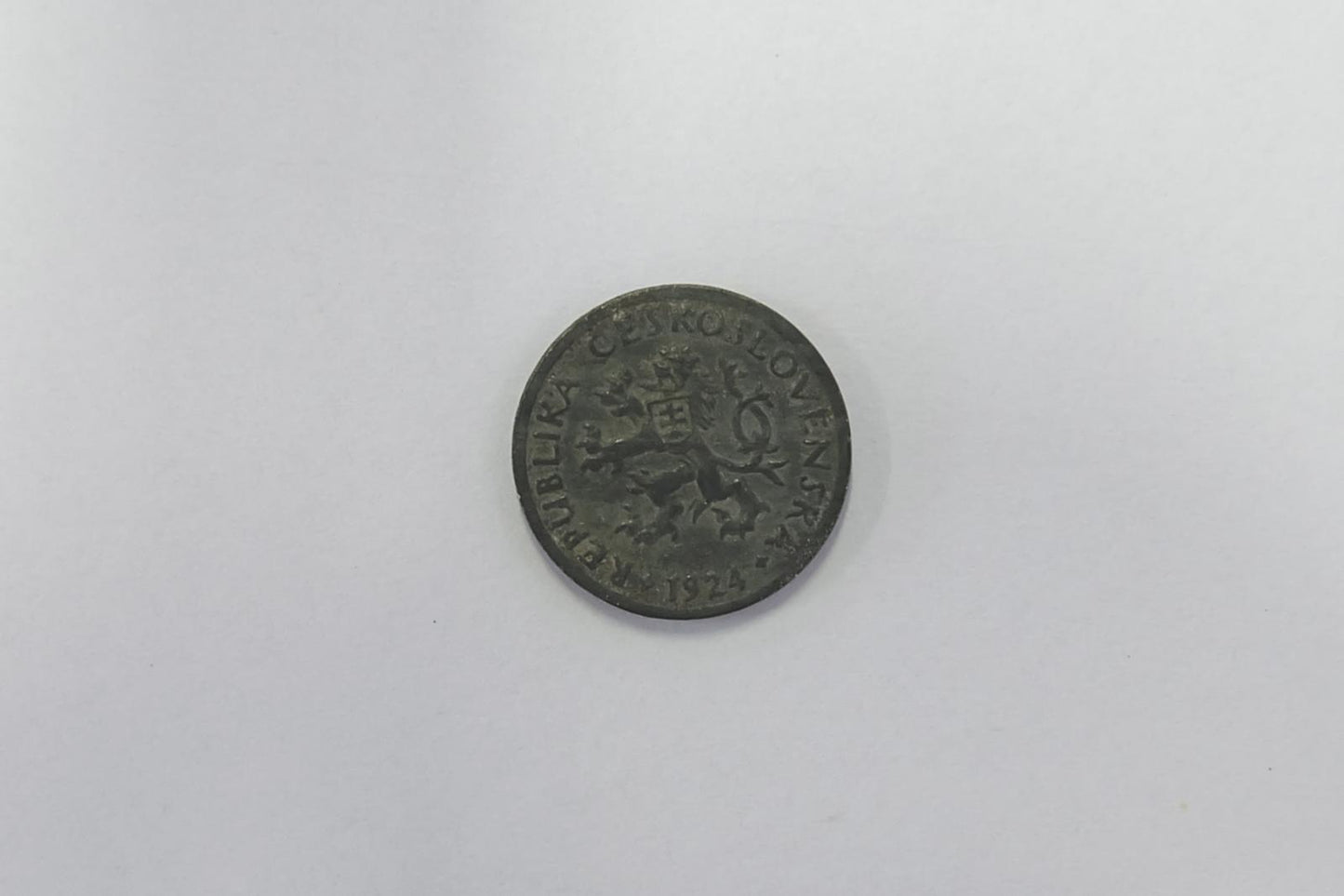 1924 2 Halier Československo