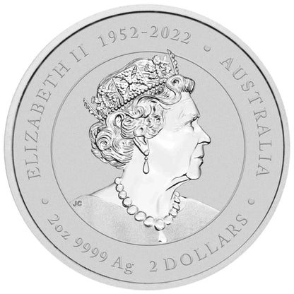 2024 BU 2 Oz Ag Lunar III. - Year of the Dragon
