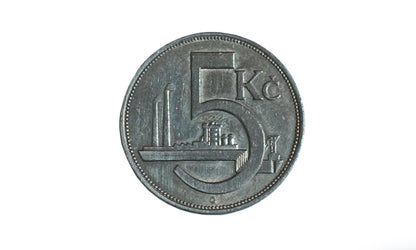 1938 5 kč Československo