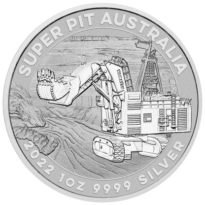 2022 Dollar Austrália BU 1Oz Super Pit
