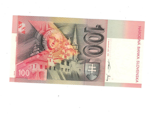 1999 100 korún slovenských Séria L UNC