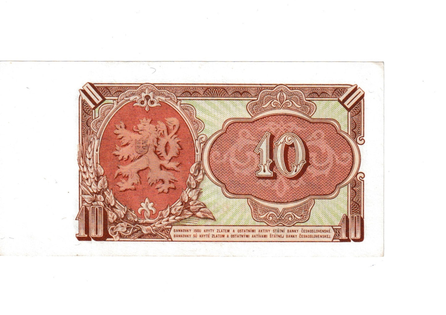 1953 10 Kčš séria ZR stav Vf
