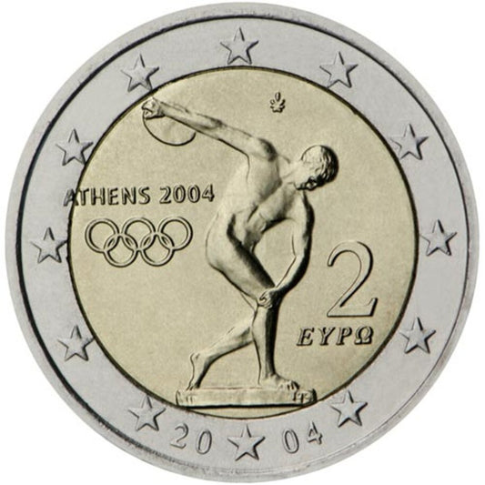 2004 2 EURO Grécko - Olympiáda