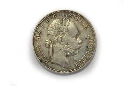 1883 1 Florin  Franc Jozef