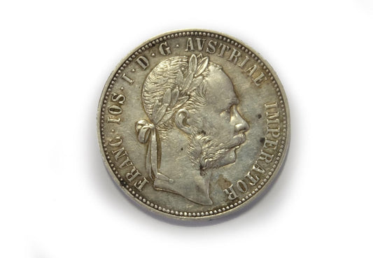 1883 1 Florin  Franc Jozef