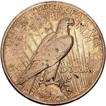 Strieborná veľká minca United States dollar 1924 F