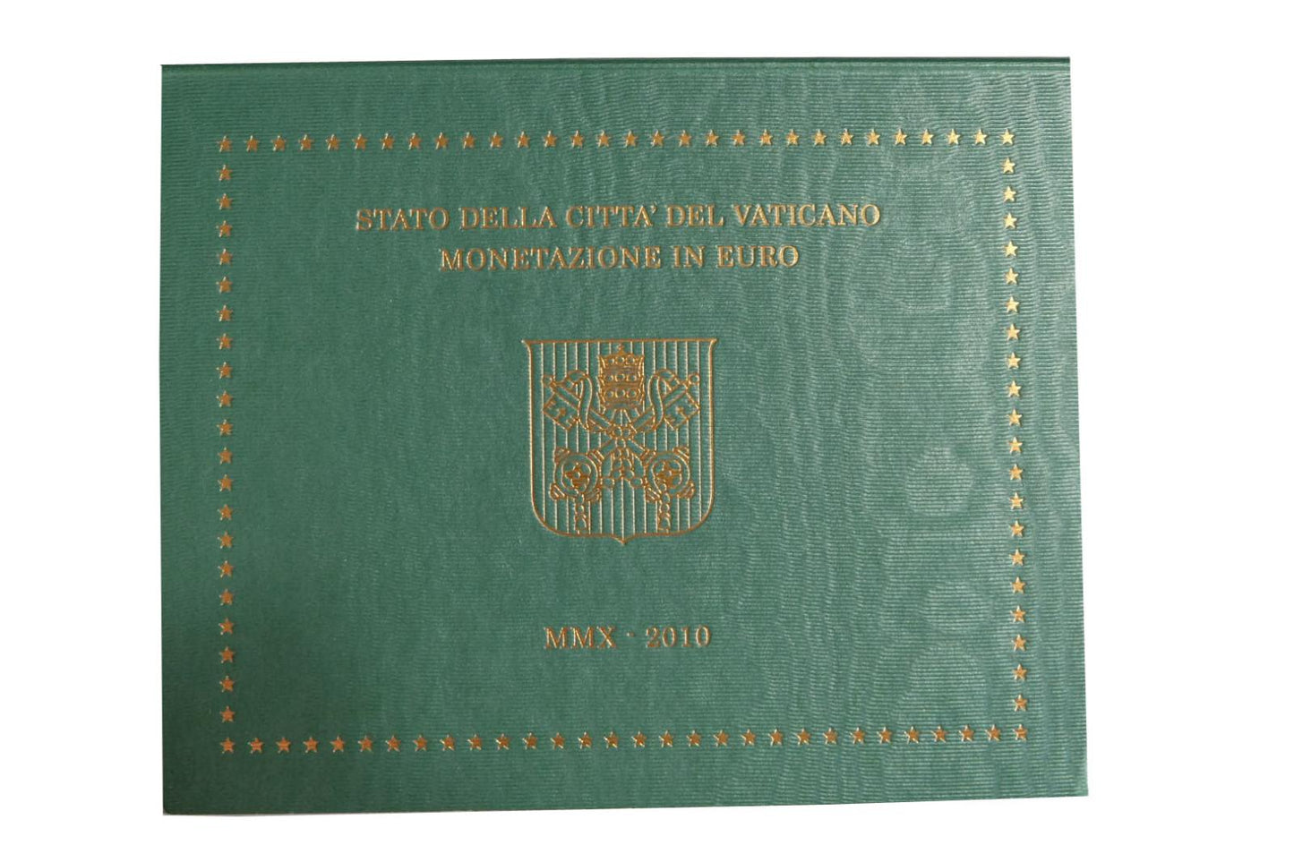 2010 Vatikán set euro mincí s Benediktom XVI