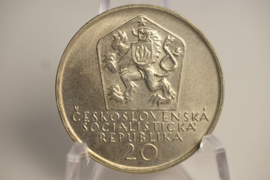 1972 20 Kčs - Andrej Sládkovič - 100. výročie úmrtia