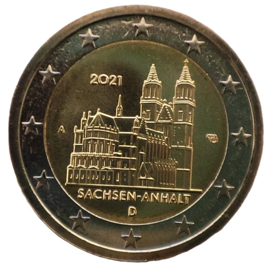 2021 2 EURO Nemecko - Magdenburg F