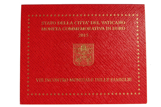 2015 Vatikán 2 euroVIII. Svetové stretnutie rodín