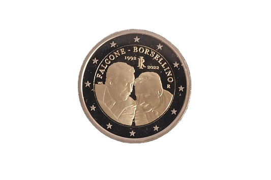 Taliansko 2 eurá 2022 Falcone - Borsellino (Proof)