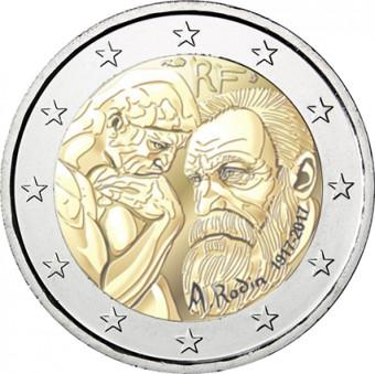 2017 2 Euro Francúzsko - Auguste Rodin