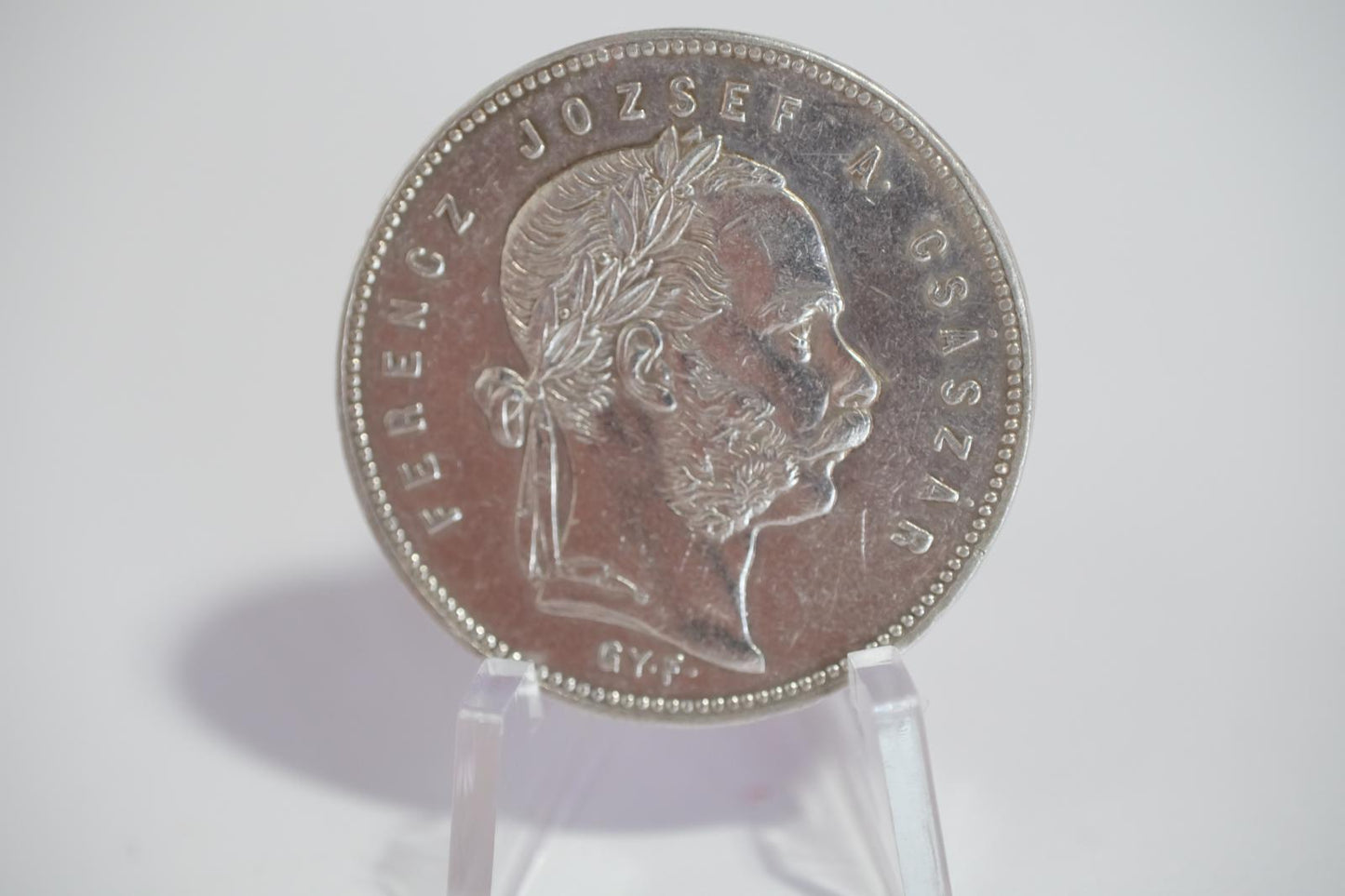 1868 František Jozef I. - 1 Forint GY.F.