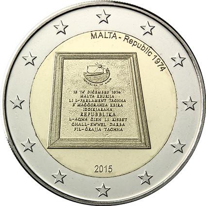 2015 2 EURO Malta - Parlamentná republika