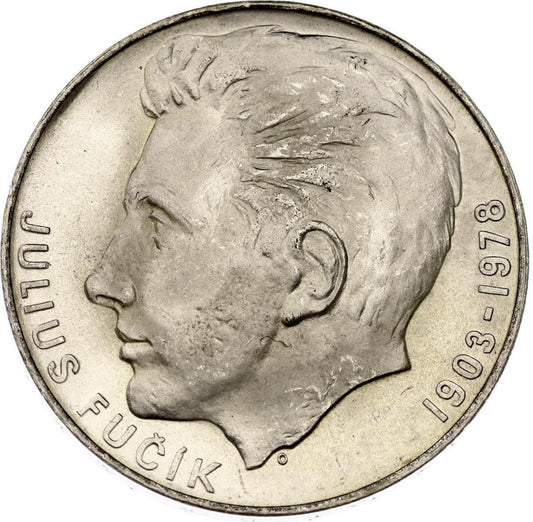 1978 100 Kčs - Július Fučík - 75. výročie narodenia