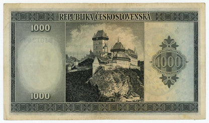 1945 1000 kčs séria BJ