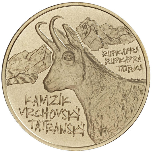 2022 Minca 5€ - Kamzík vrchovský tatranský