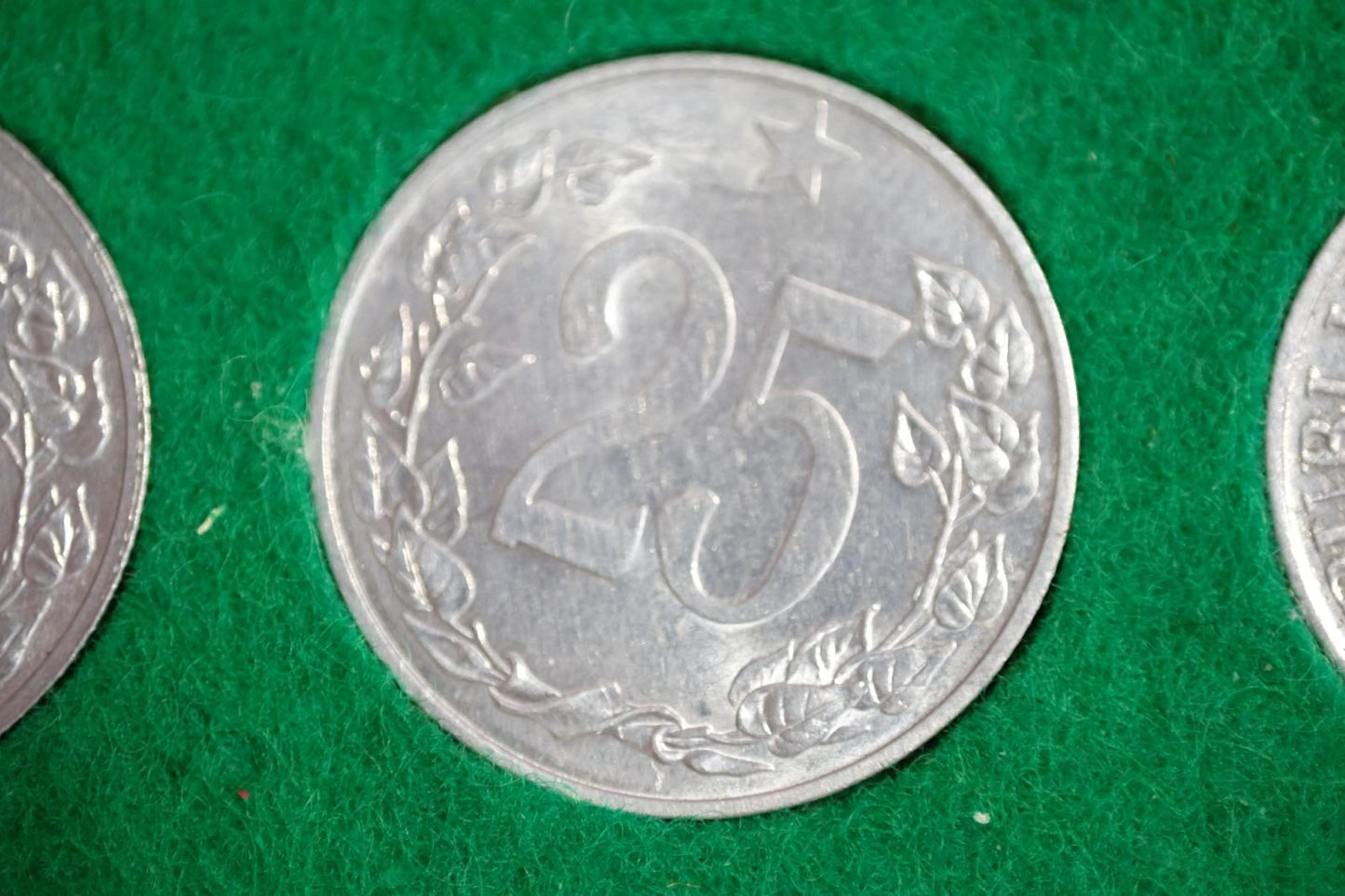 25 Haliernik 1954 UNC VZáCNY!