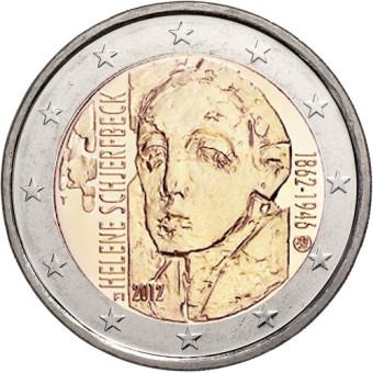2012 2 Euro Fínsko - 150. výročie narodenia Helene Schjerfbecka
