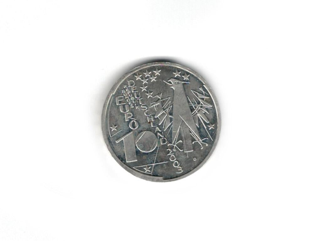Strieborná pamätná minca Nemecko 10 eur Vyberte si ročník